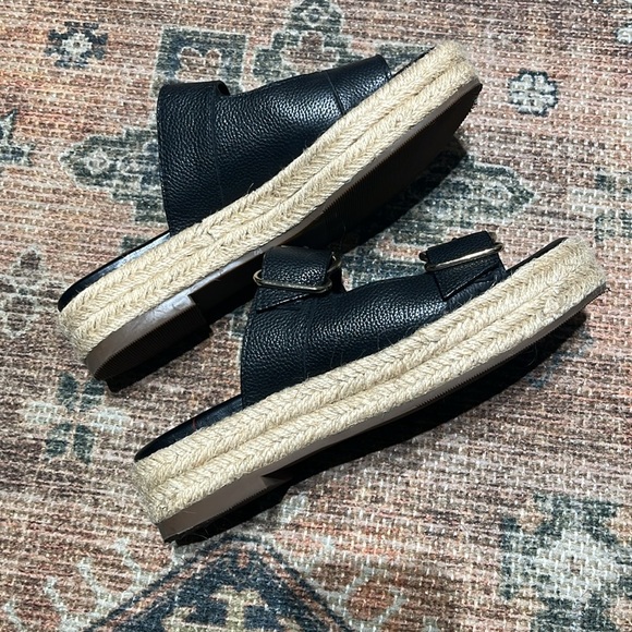 Sole Society ‘Vanyah’ Leather Espadrille Platform Sandals - Picture 3 of 9